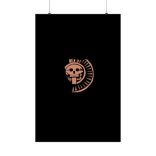 Mictlantecuhtli Matte Vertical Posters