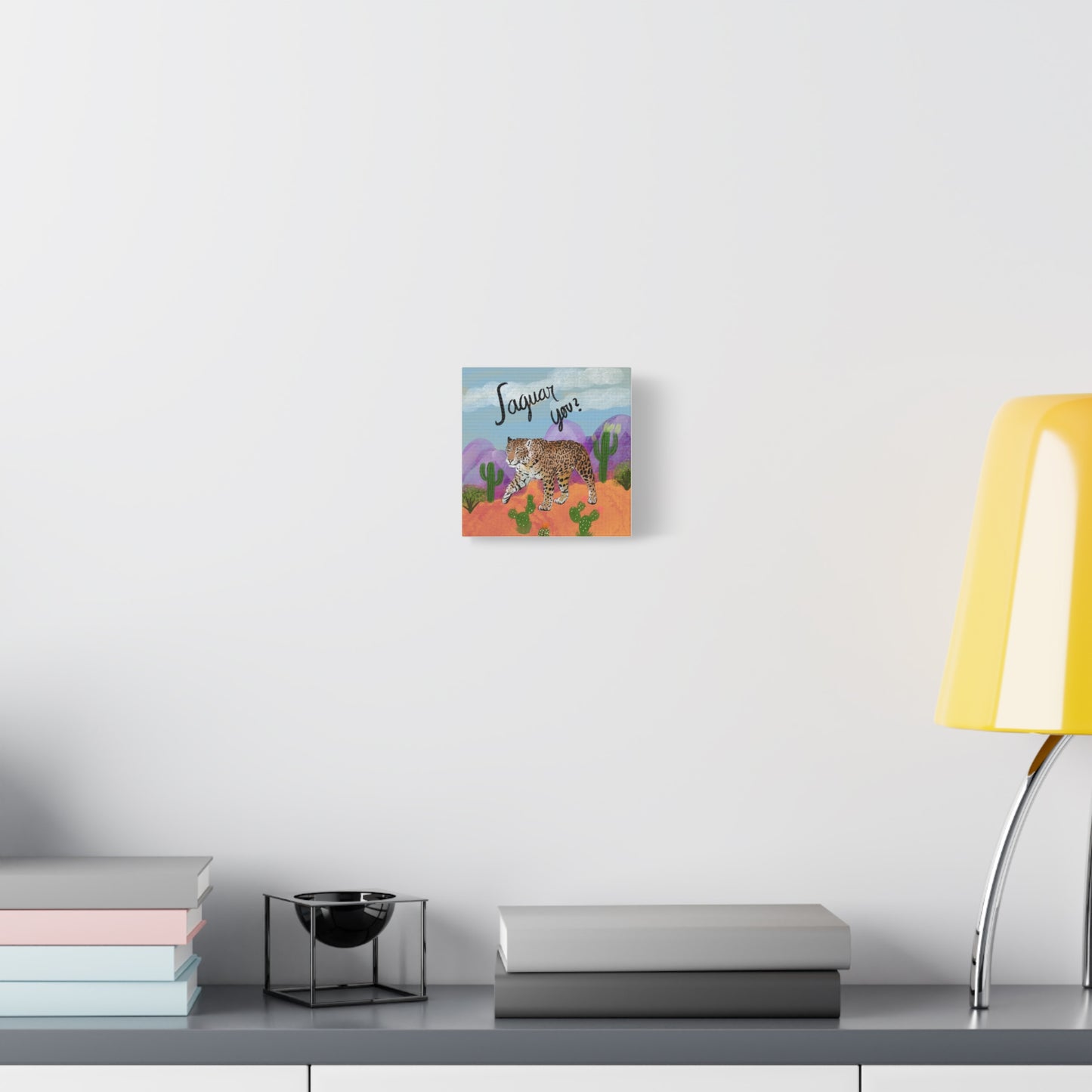 Jaguar You Canvas Wall Art — Matte Stretched 1.25"