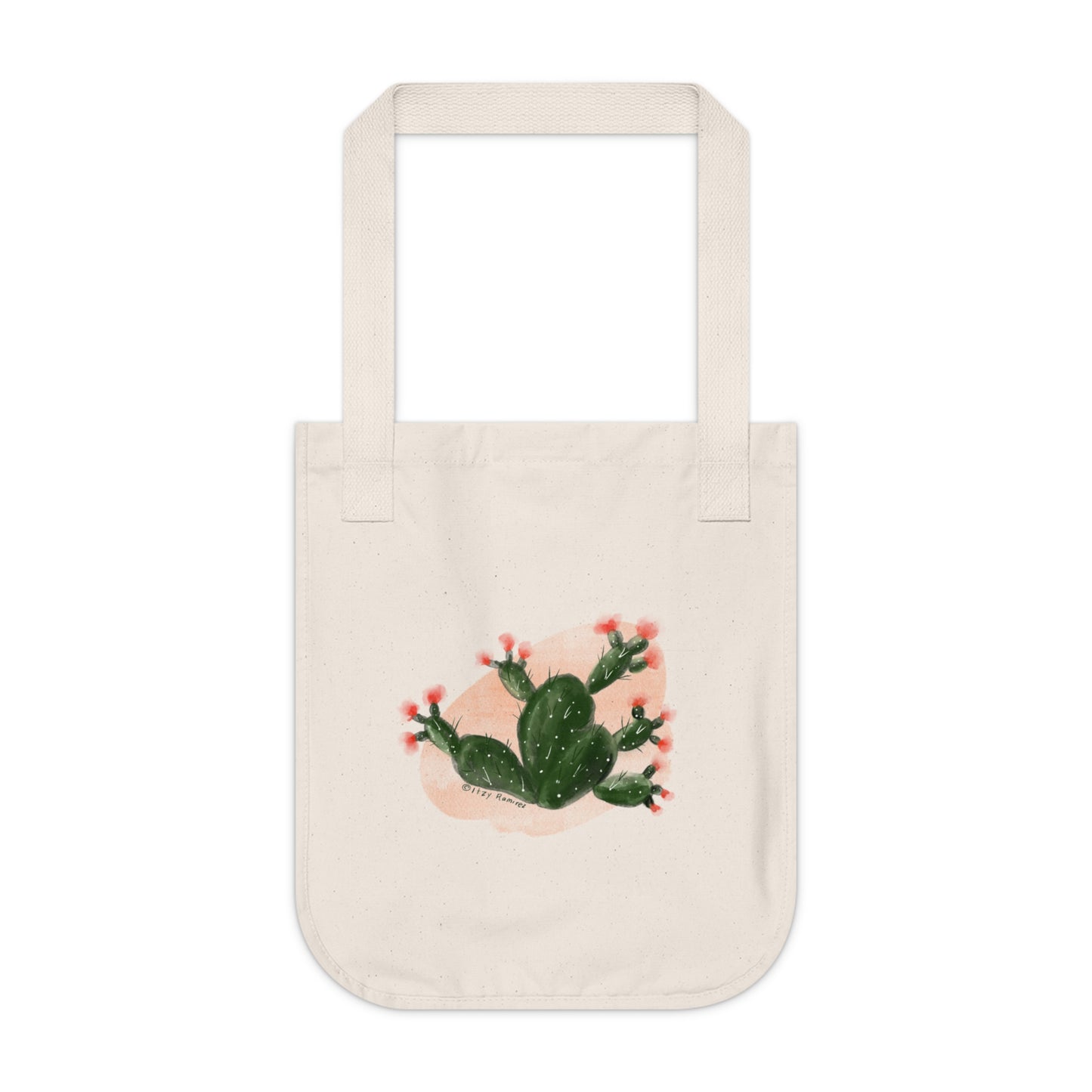 Opuntia Organic Canvas Tote Bag