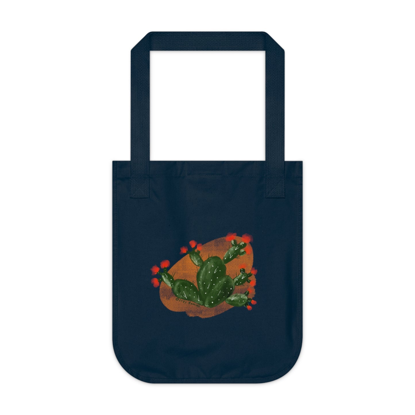 Opuntia Organic Canvas Tote Bag
