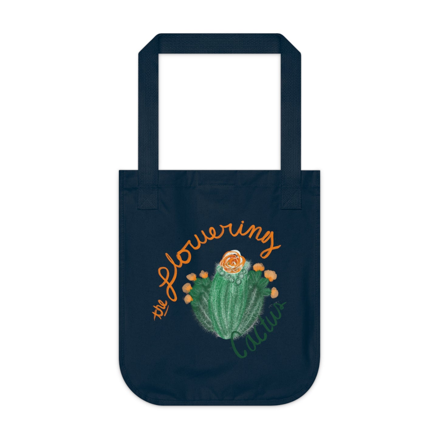 Flowering Cactus Canvas Tote Bag